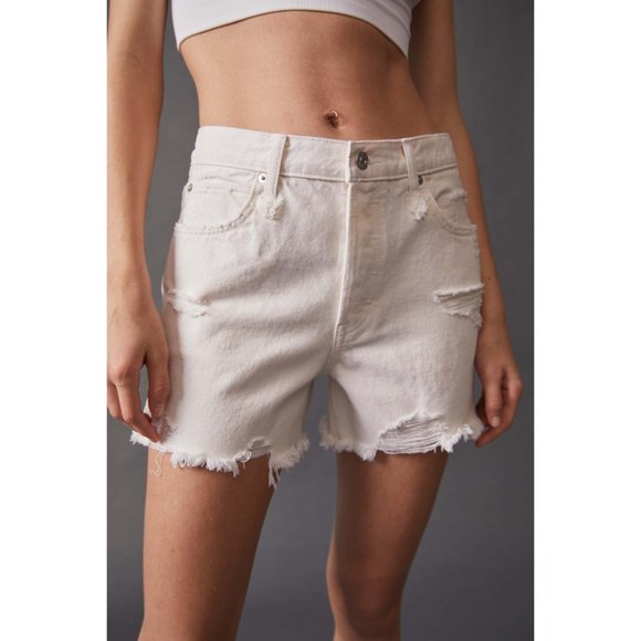 Free People Pants - 🎉LAST CHANCE🎉 NWT Free People Makai Cut Off Shorts / Bright White
